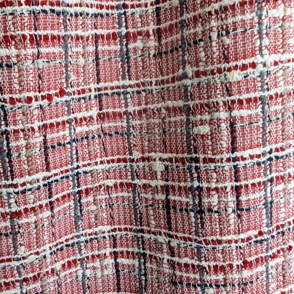 Kate Spade | Pink & Red Tweed Mini Skirt - Picture 3 of 7